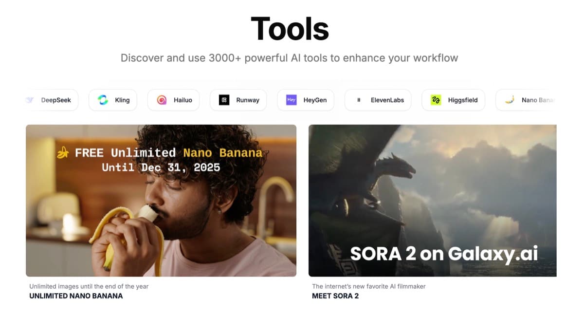 Screenshot of Galaxy AI