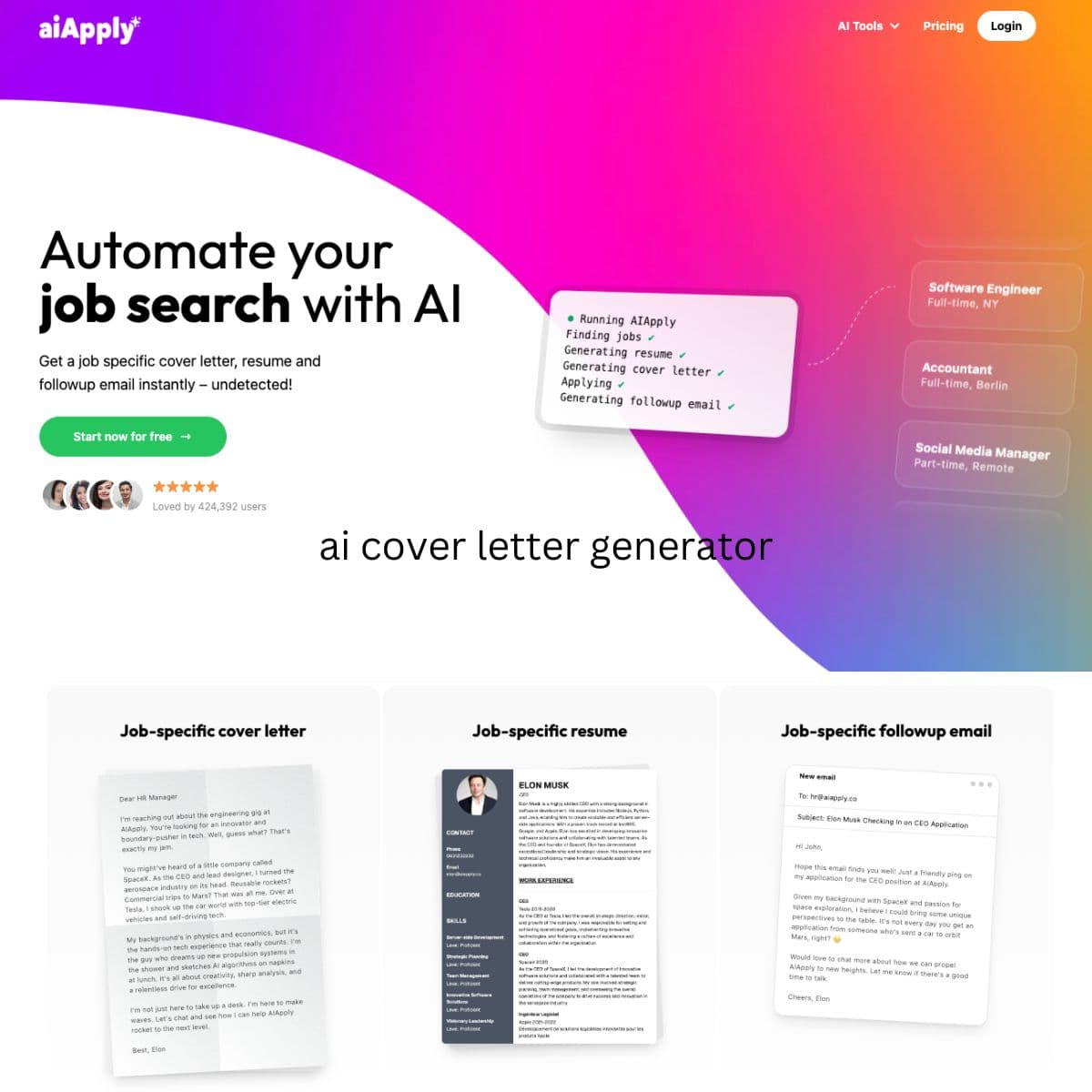 Logo de aiApply
